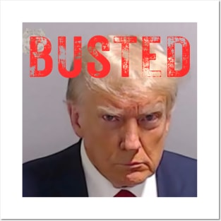 Busted Trump Posters and Art